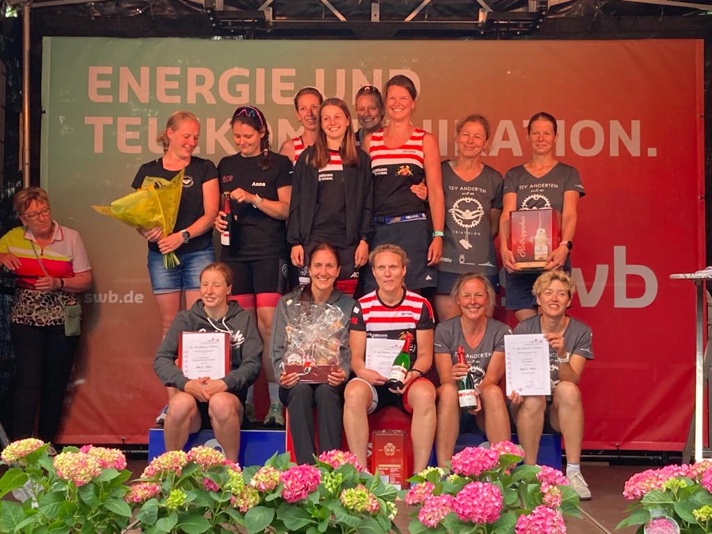 TSV-Anderten Damenmannschaft: 3. Platz Liga