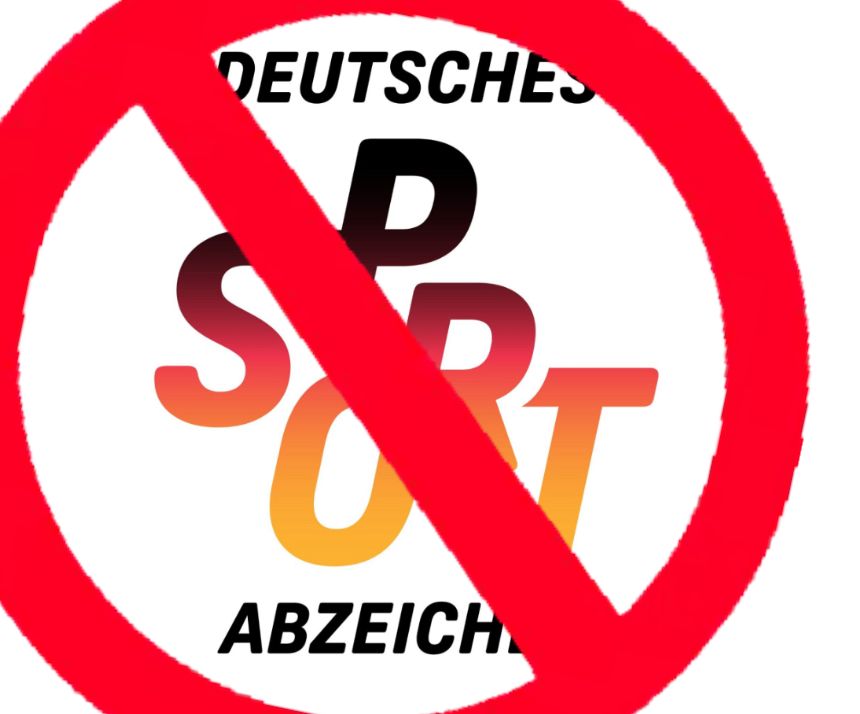 Kein Sportabzeichen am 1.7.2025