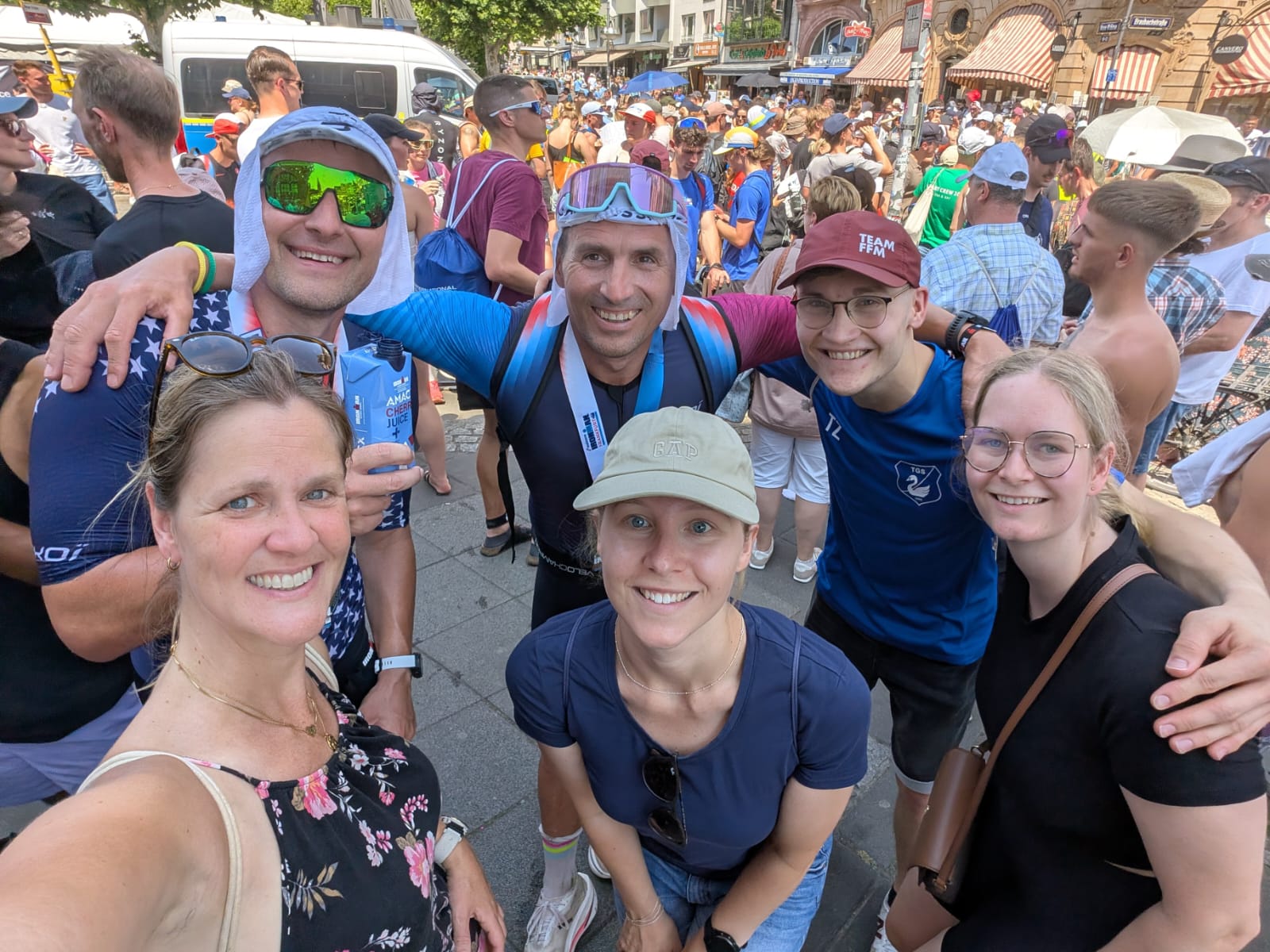 Hitze, Streckenchaos und Technikpech: Die TG beim Ironman Frankfurt, Heinerman Darmstadt und am Edersee