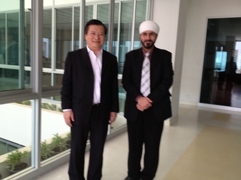 With Dr. Krieangsak, Former Member Democrat Party