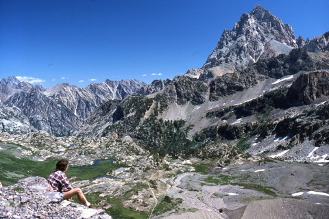 I contemplate Grand Teton—Photo by Rich