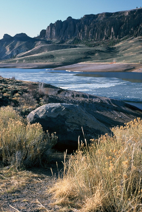 Blue Mesa Reservoir and Dillon Pinnacles