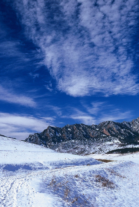 Flatirons in Winter