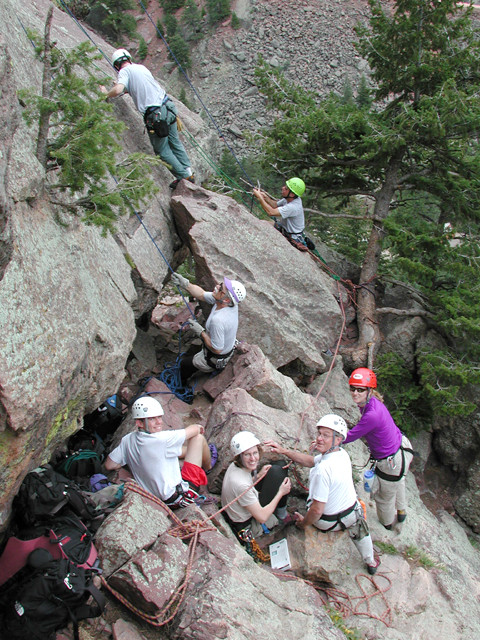 Colorado Mountain Club at Washington Irving—Photo by Grady