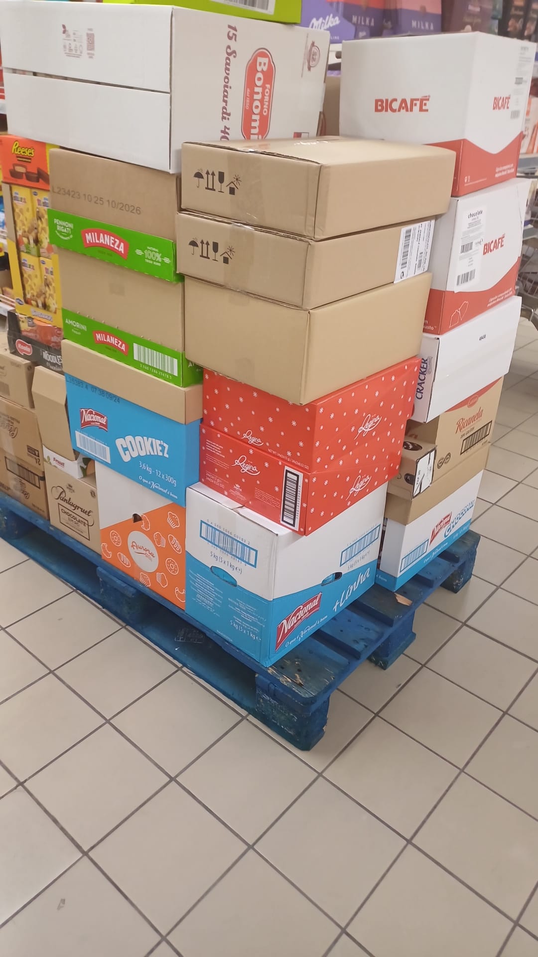 Auchan de Eiras, Coimbra, encerrado por motivo de Greve