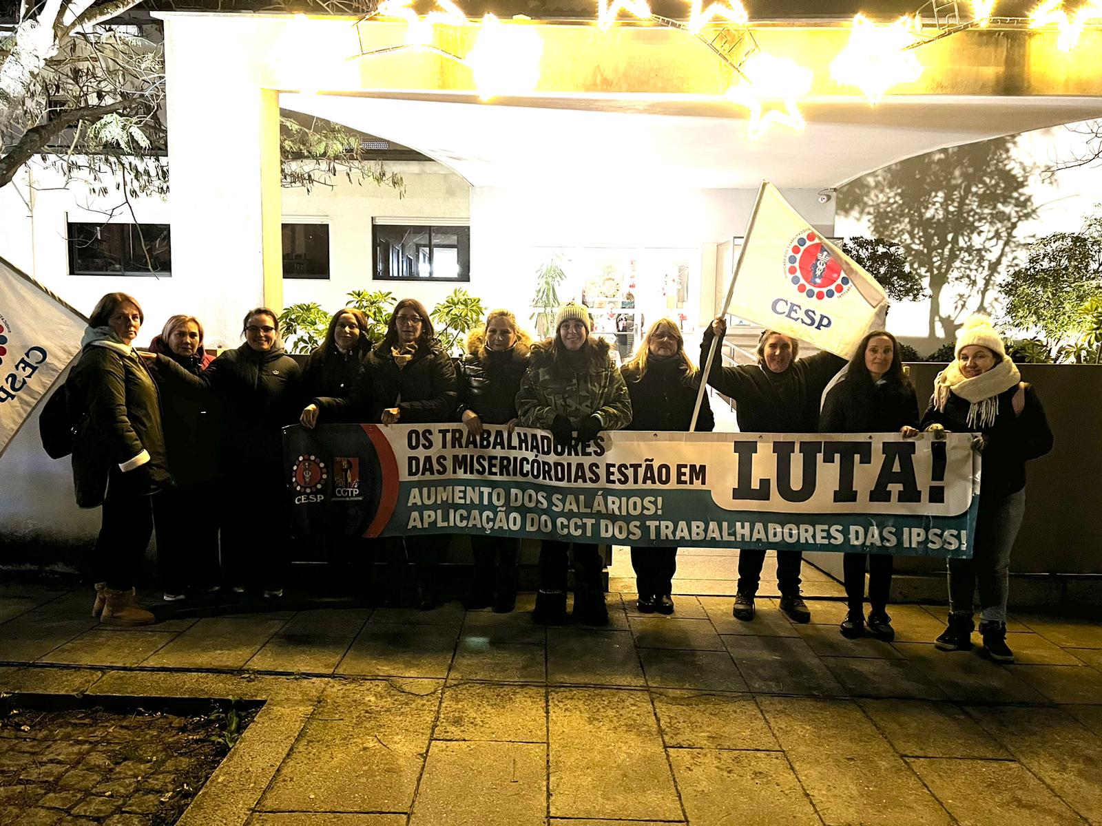 Piquete de Greve na Santa Casa da Misericórdia de Espinho!