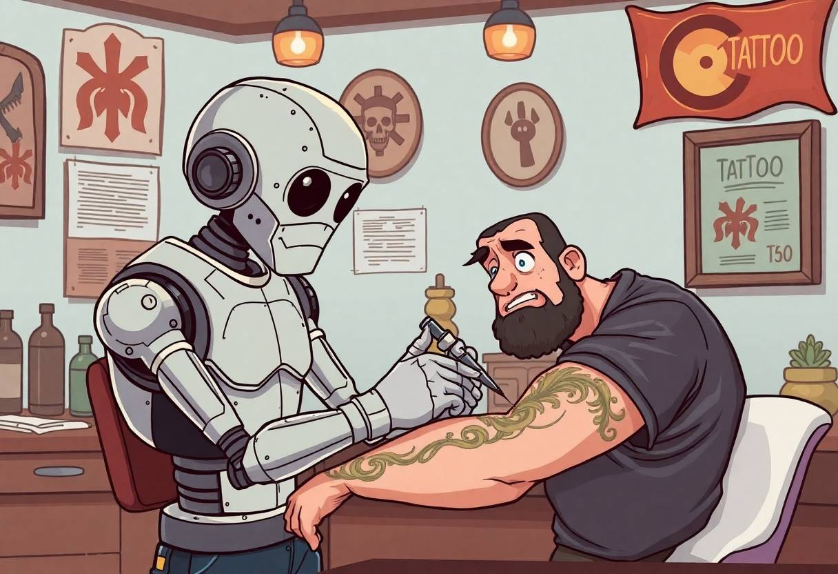 AI Tattoos: The Trend That's Making Tattoo Artists Furious!