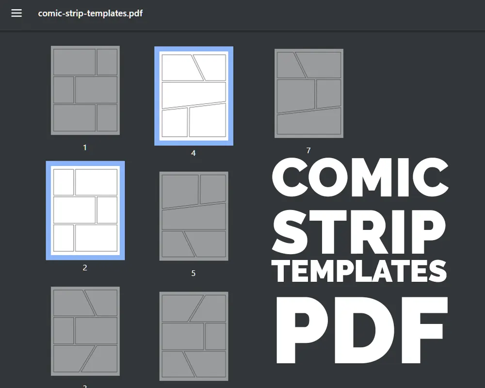 Comic Book Template
