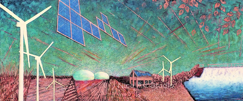 Erweiterter Horizont (auf Kupferplatte), 2021, Druck, s. Aktuell
