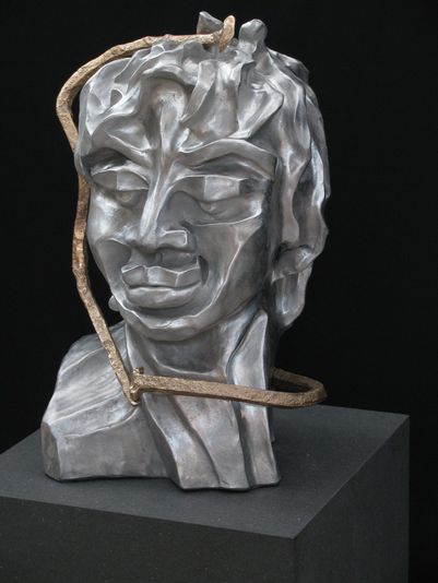 "Der Macher" 2007 - Aluminium und Bronze - 47 cm