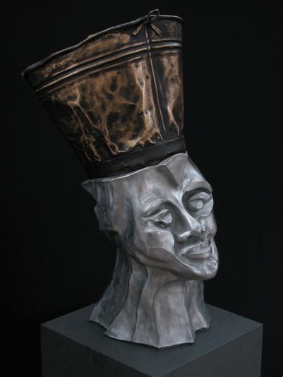 "Die Unbeugsame" 2008 - Aluminium und Bronze - 72 cm