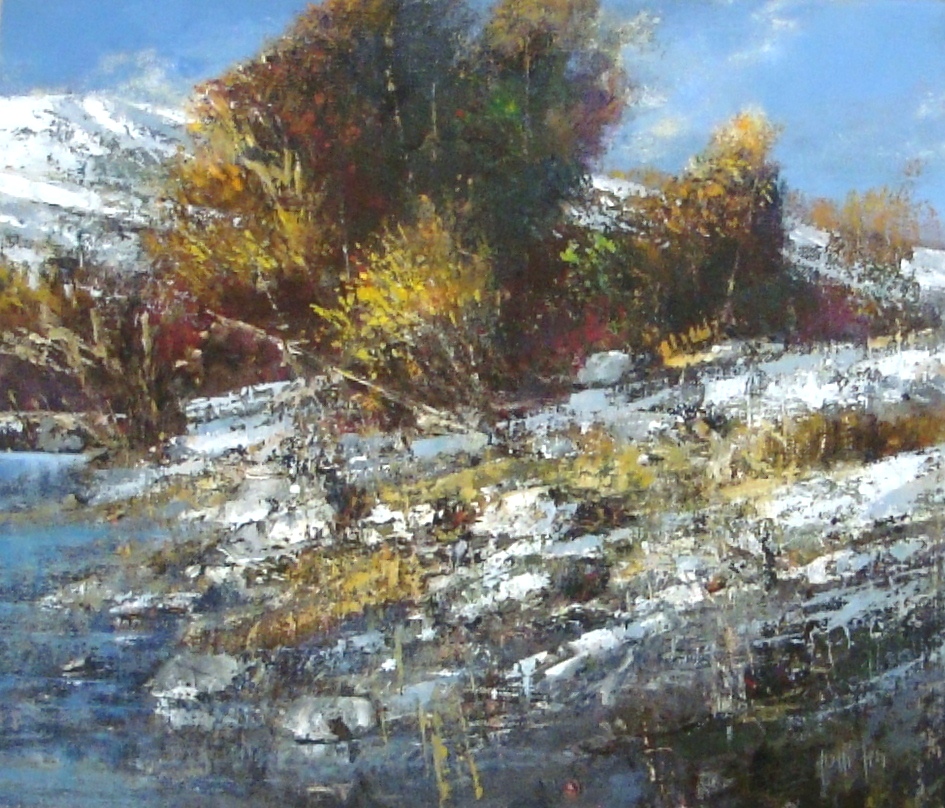 "Presto inverno" 2010 - Öl auf Leinwand - 60x70 cm