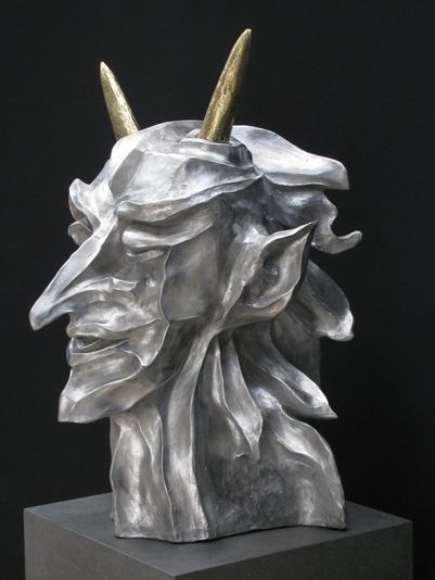 "Satanas" 2009 - Aluminium und Messing - 58 cm