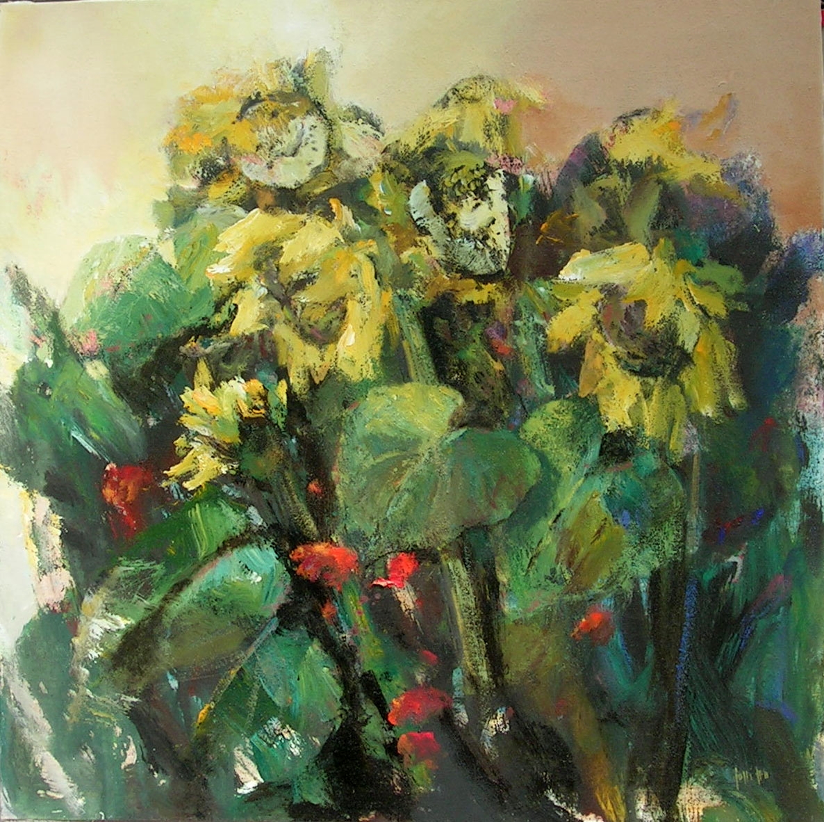 "Agosto" 1998 - Öl auf Leinwand - 80x80 cm