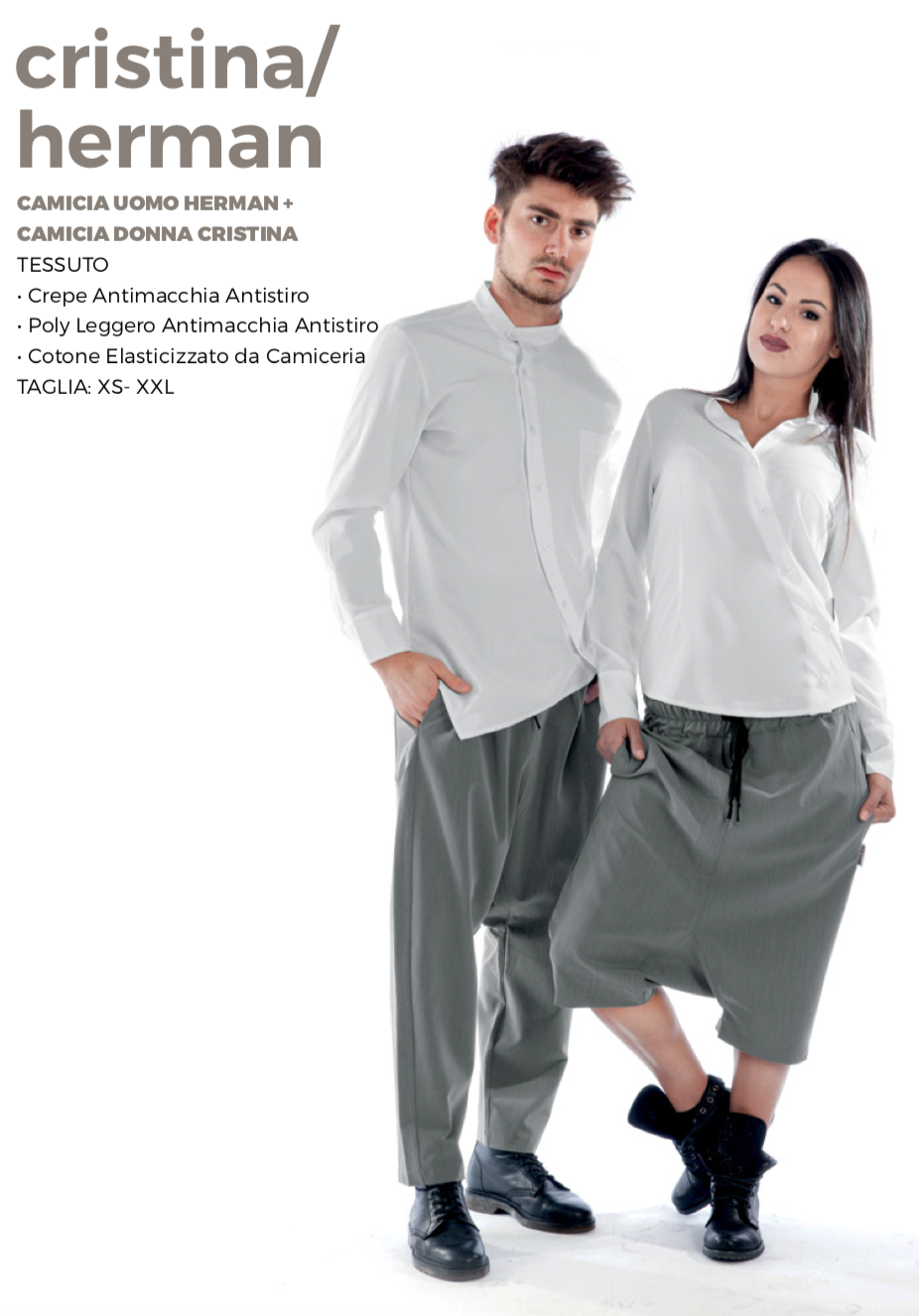 Magliette store parrucchieri antimacchia
