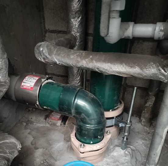 排水管更生工事完工