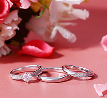 💎婚約指輪&結婚指輪《ハーモニー》💍💍💍