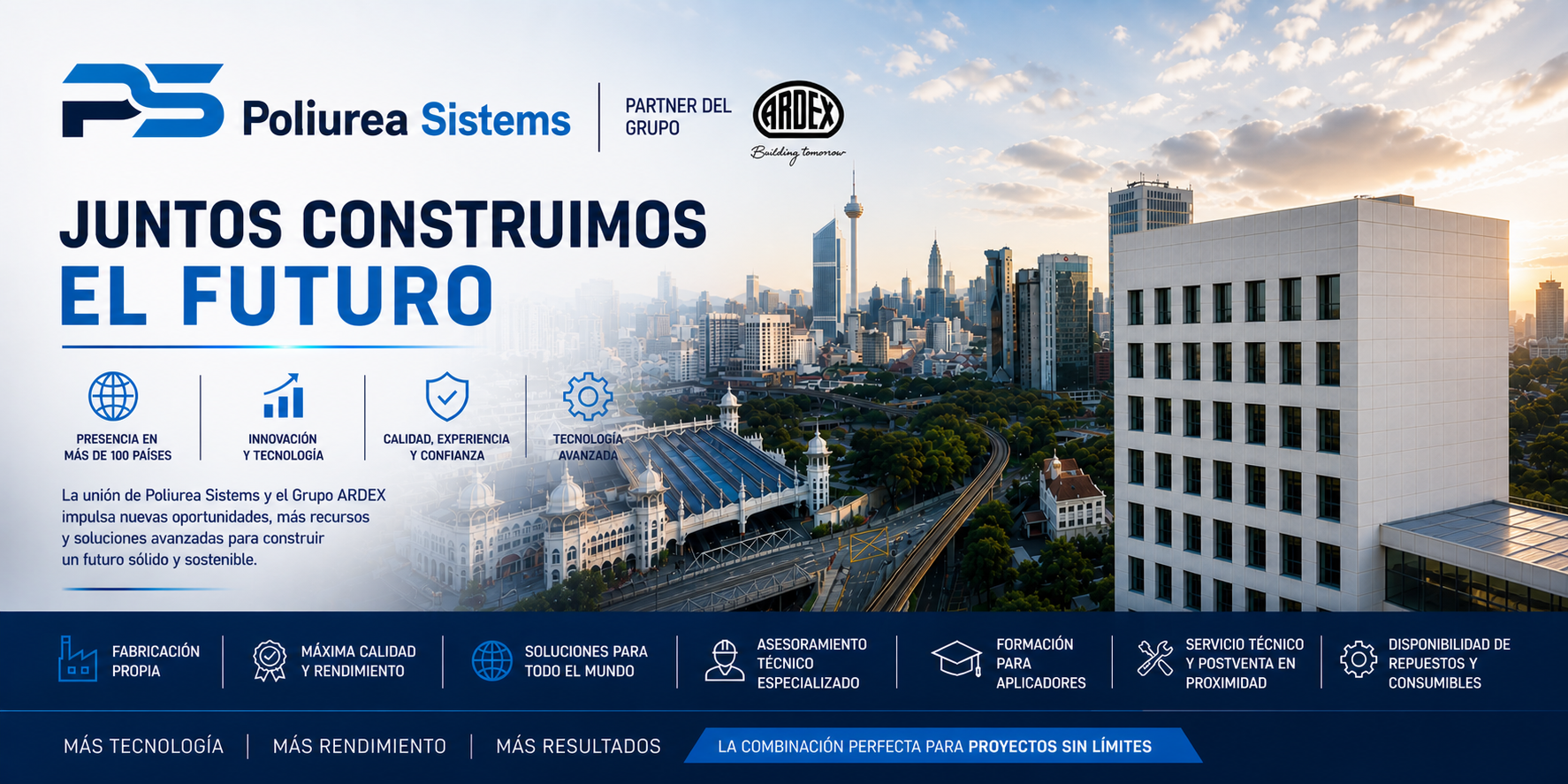 Poliurea Sistems Partner Grupo ARDEX-SEIRE