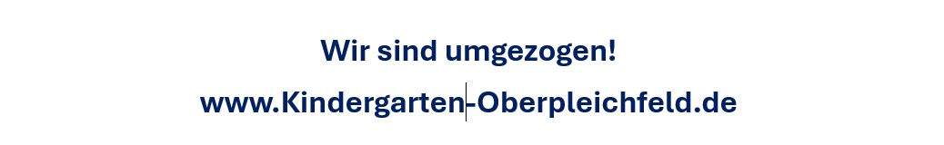Kiga Oberpleichfeld