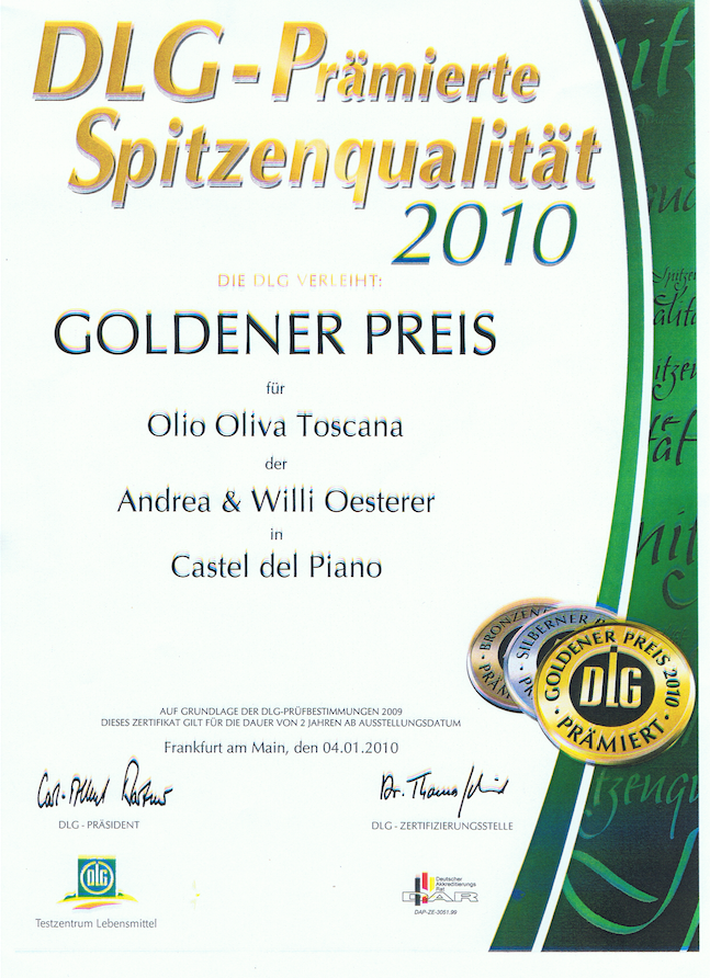 Zum Ölbaron DLG Gold 2010