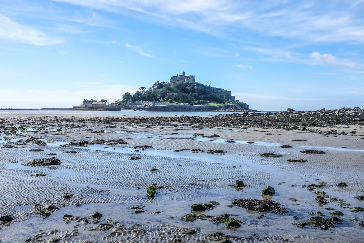 St Michael's Mount from Mount's Bay, April 10th