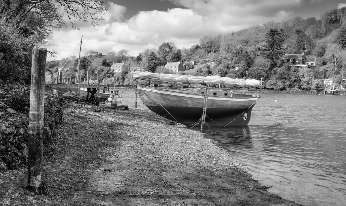 Walking from Trelissick Park to Roundwood Quay, Cowland's Creek, April 10th