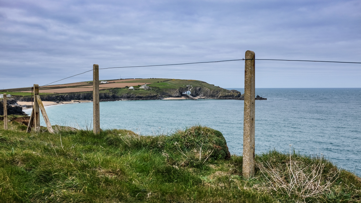 Coast path above Harlyn Bay, 12th April
