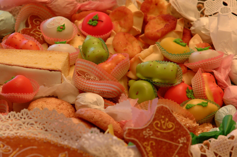 Typical Sardinian candies