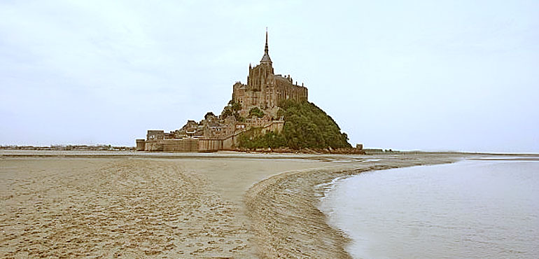 Baie du Mont Saint Michel  - Cours et stages de Qi Gong et Arts Martiaux internes du Wu Dang - Côte d'émeraude - Jean-Marc Lecacheur - Li Ming 