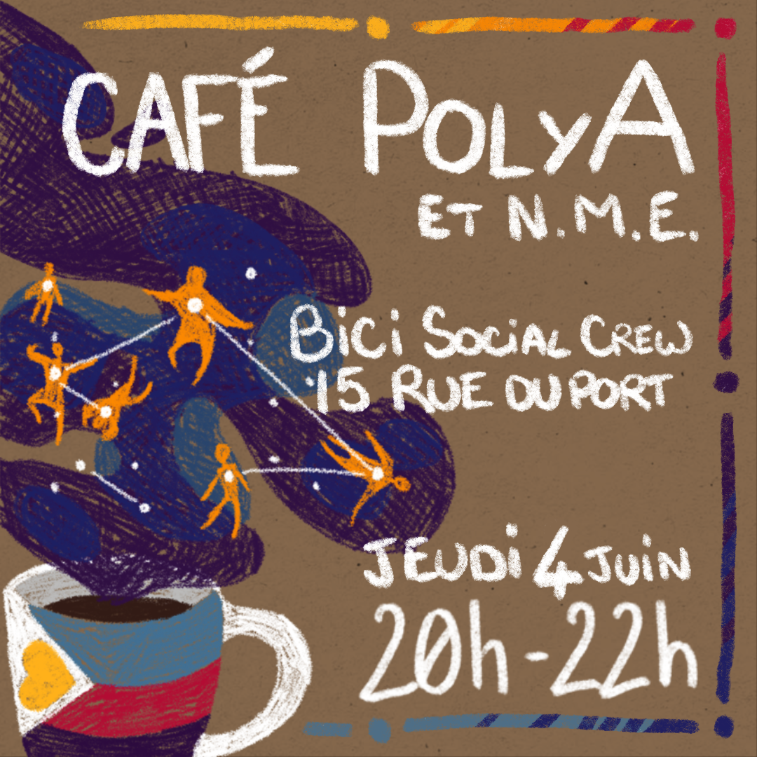 Café PolyA hors les murs - jeudi 4 20h au Bici Social Crew
