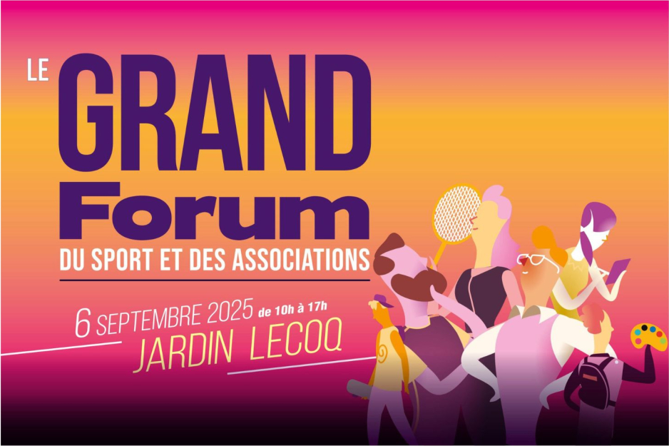 Forum des assos samedi 6 septembre au Jardin Lecoq !