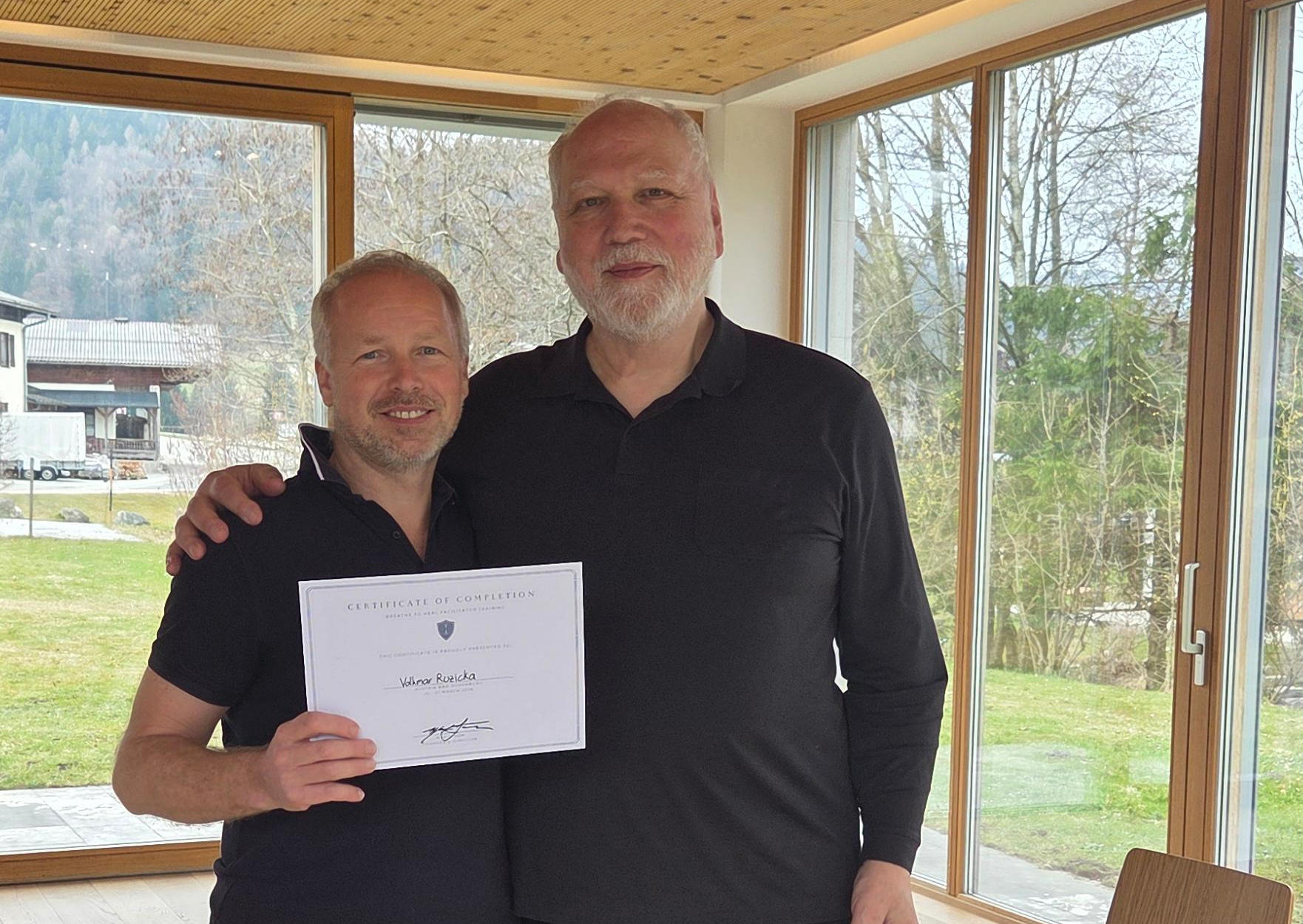 FORTBILDUNG / ABSCHLUSS: Breath to Heal Facilitator Training Bad Dürrnberg / Salzburg