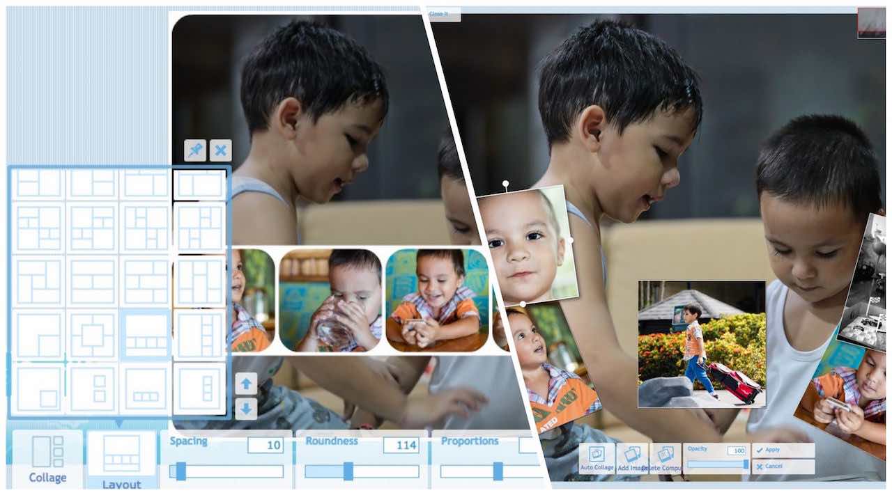 free online photos collage
