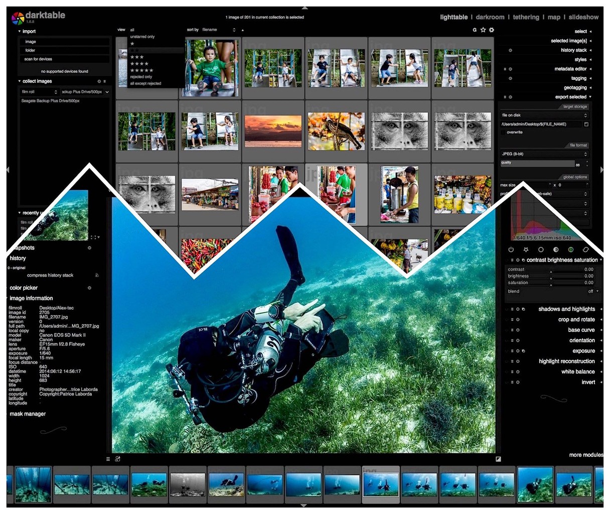  Free  Lightroom Alternative and Raw  photo editors to 