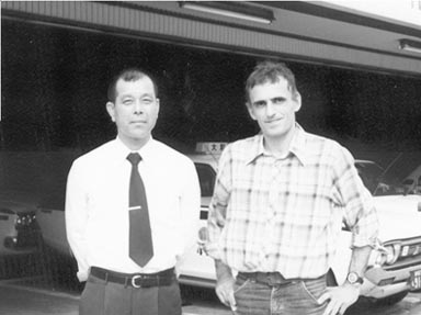 Sano Teruo et Frédéric Dupertout - Shizuoka © Les Ecoles Bushido