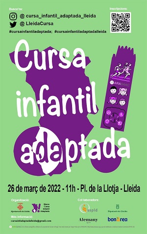 Cursa infantil adaptada Lleida