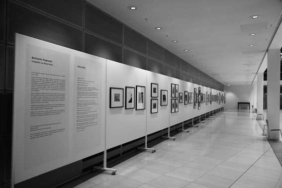 Berlinische Fragmente von Rainer König, Willy-Brandt-Haus, Berlin