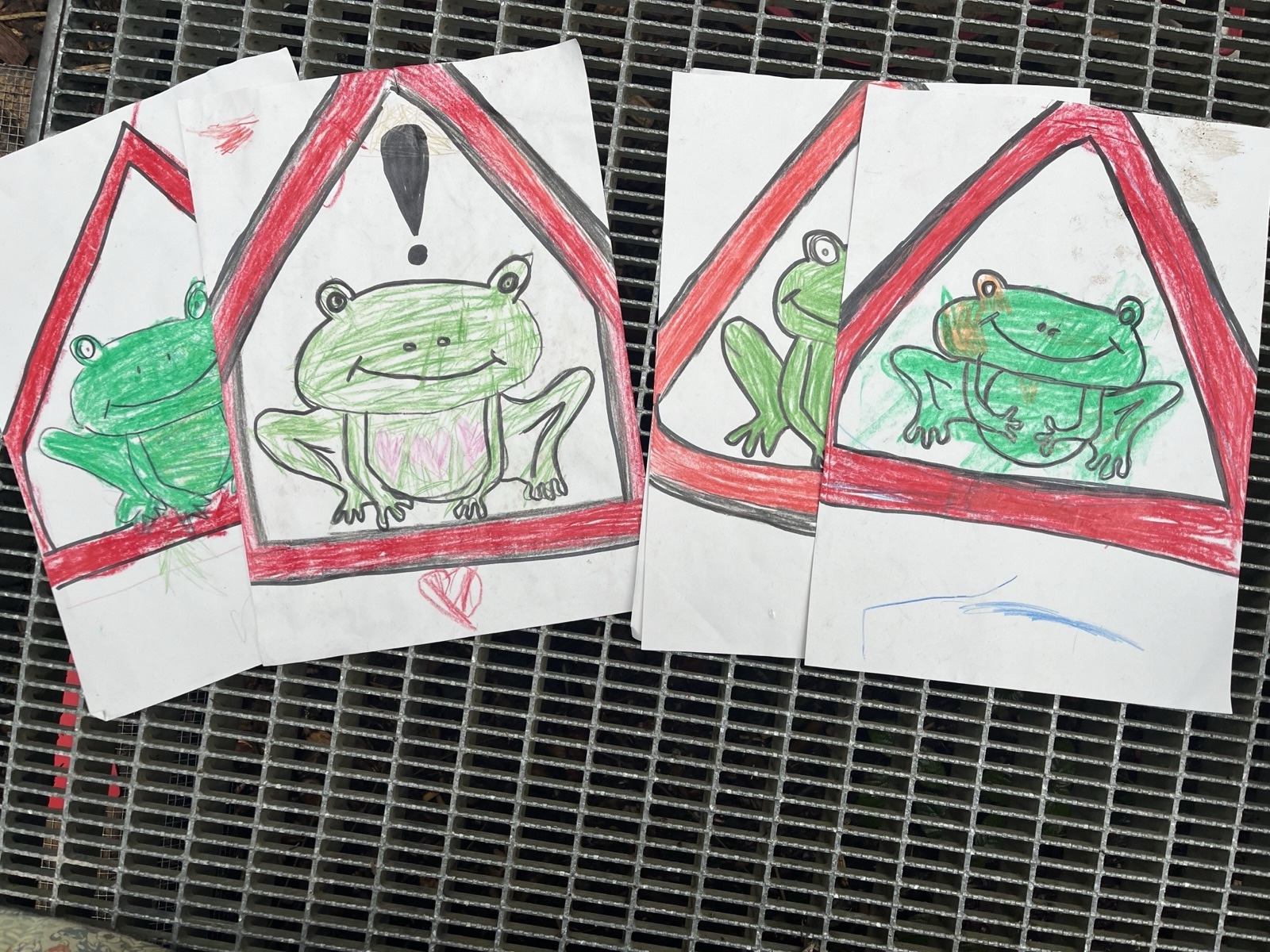 Krötenrettung im Waldkindergarten