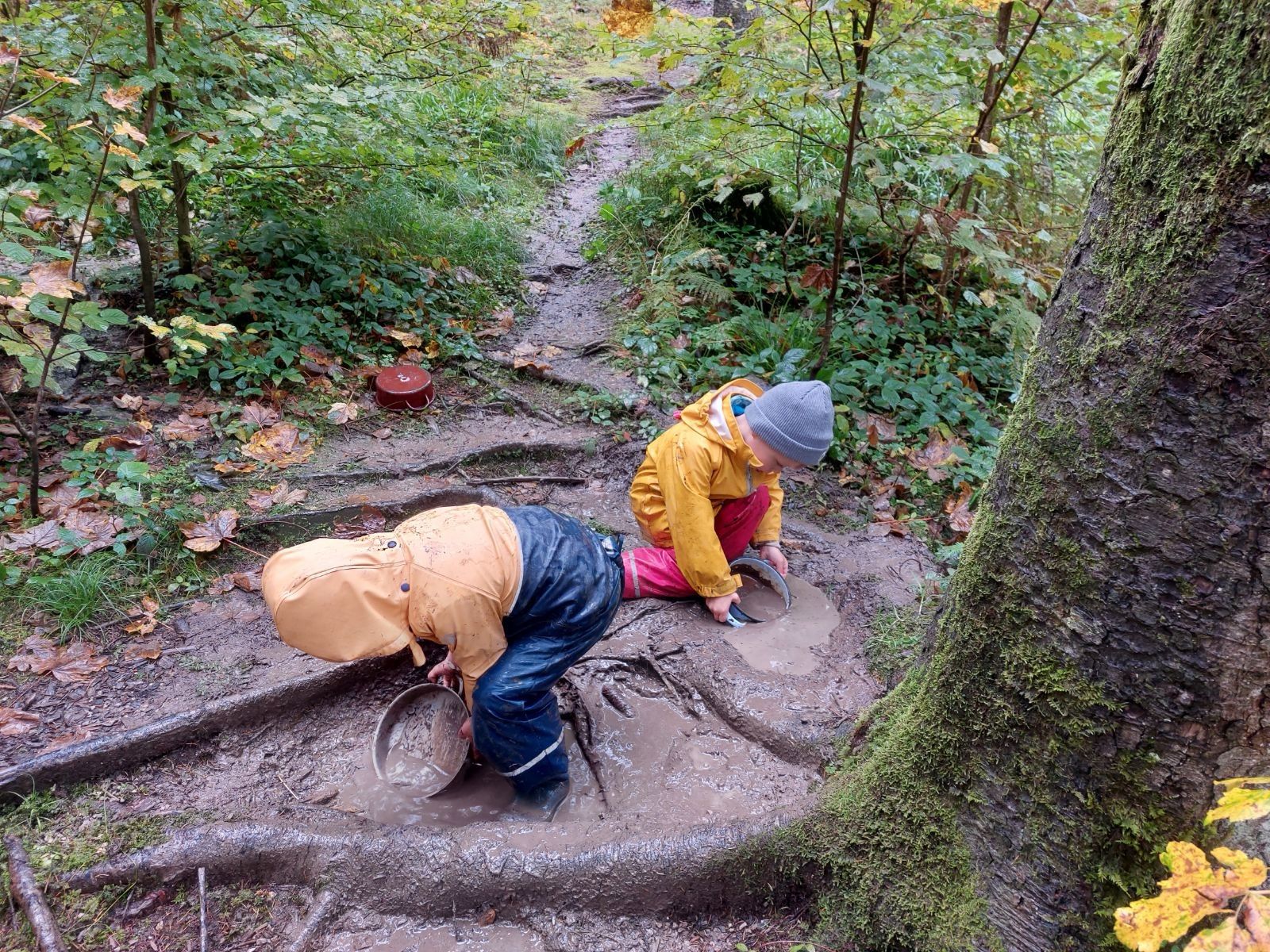 Dreeglackn im Woidkindergarten