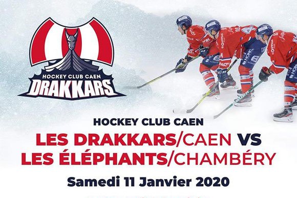 Le match de Hockey : Caen/Chambéry