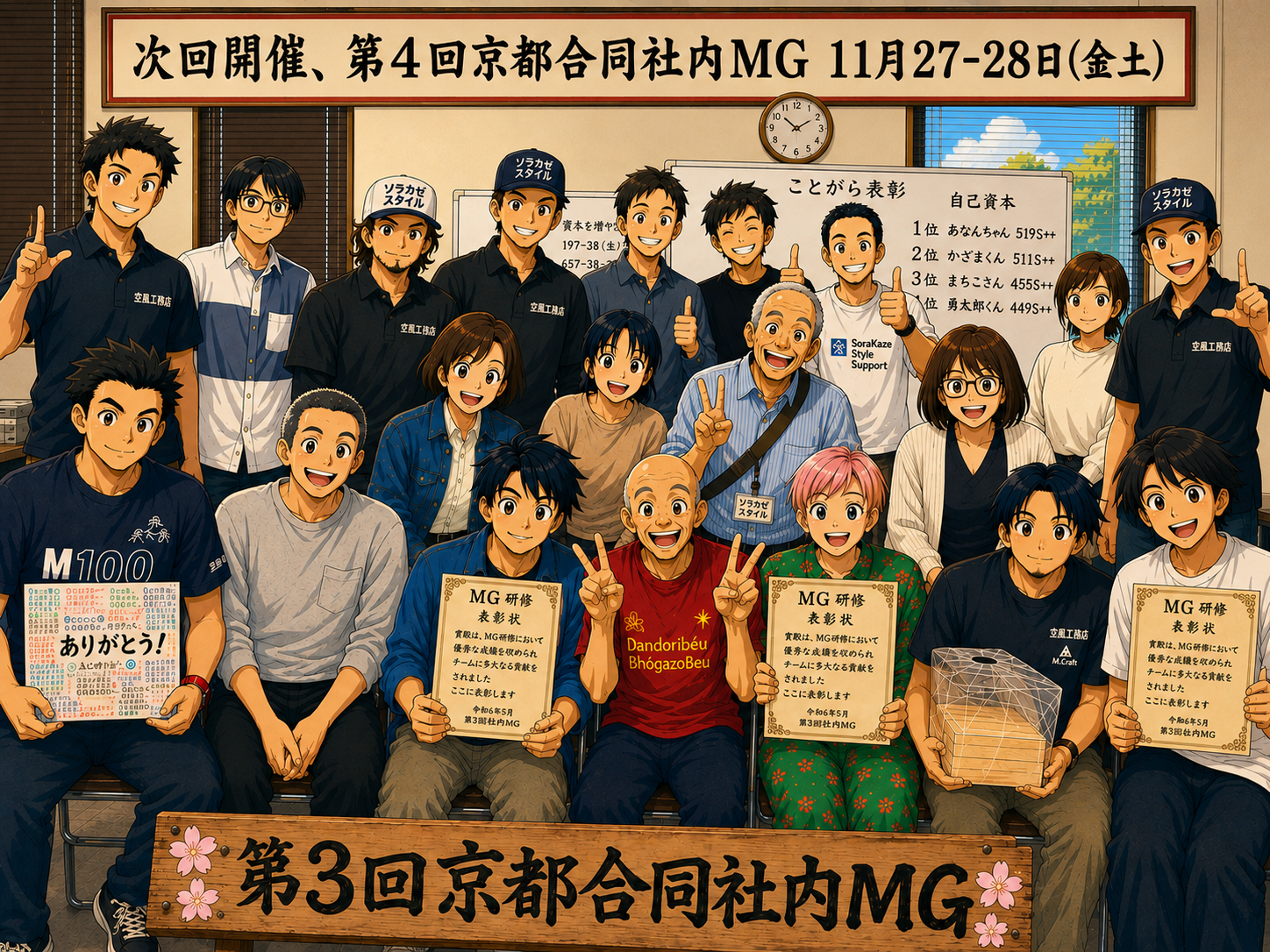 第3回京都合同社内MGを開催しました