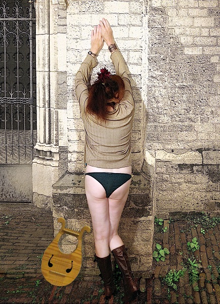 Sappho at the Church Wall