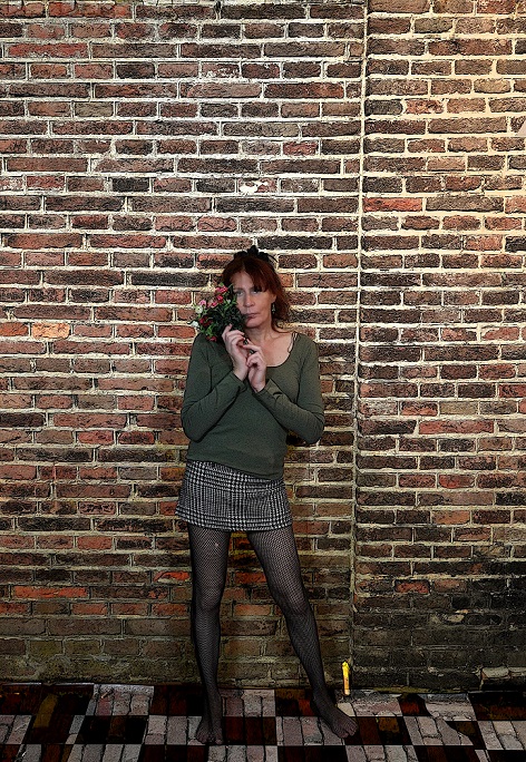 Bringing Flowers