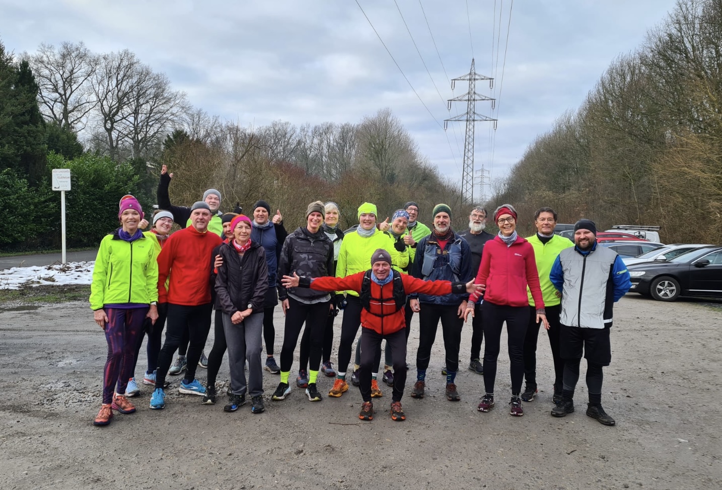 Teilnehmer an der Long Jog Serie 2025