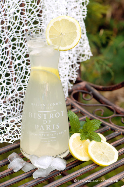 Herrliche selbstgemachte Limonade - foto atelier schmid