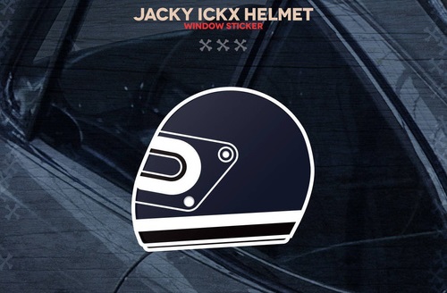 Porsche Helm Sticker Senna Asch Bell Dalmas Siffert Weber Bellof Stuck Pescarolo Stewart Steve McQueen 