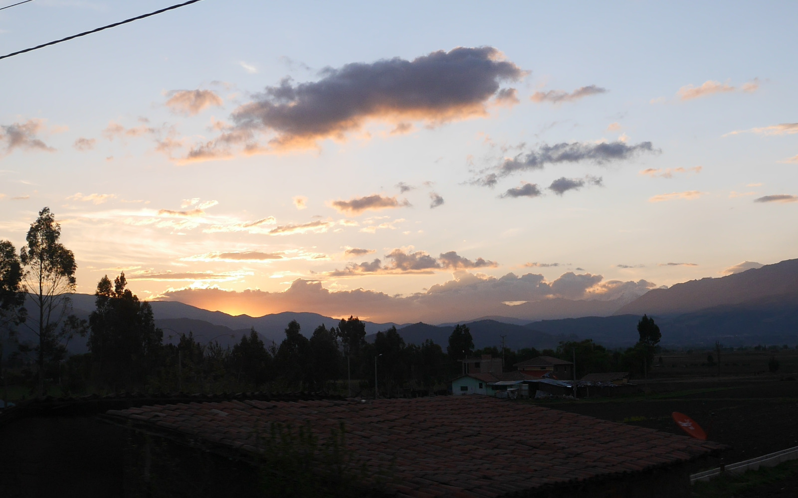 Auf der Rückfahrt von Cusco nach Curahuasi.