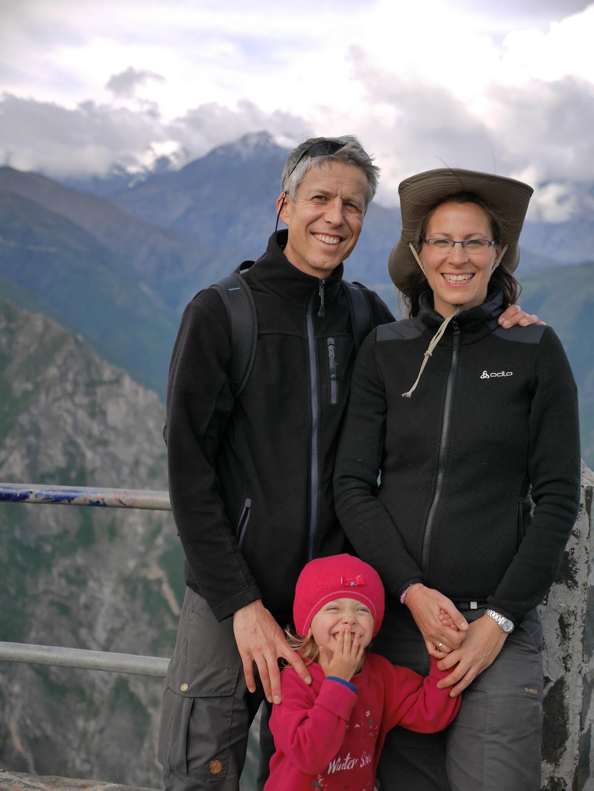 Spaziergang auf den Hausberg San Cristobal. Auf über 3000 Metern ist es hier windig und frisch.