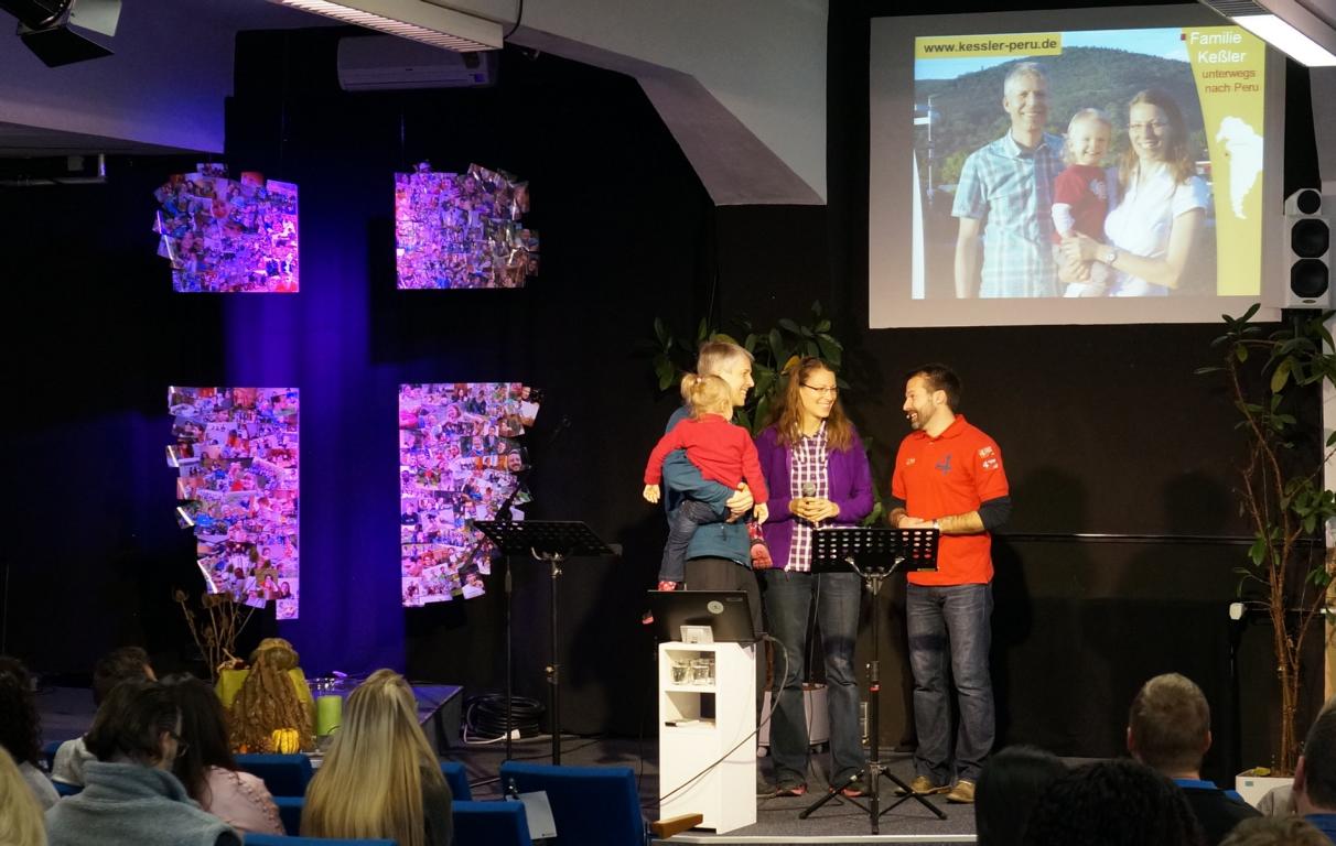 Von der Calvary Chapel Heidelberg wurden wir im Gottesdienst ausgesendet.