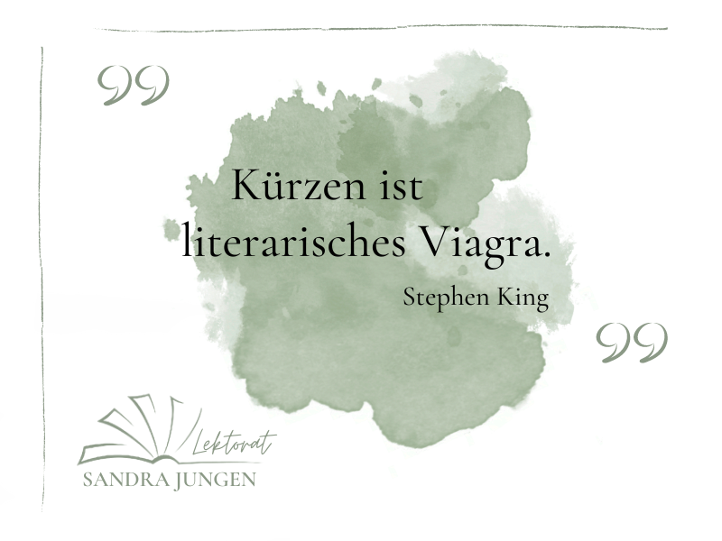 Zitat und Schreibtipp Nr. 1: Stephen Kings literarisches Viagra